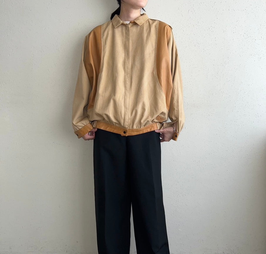80s "Marina Ferrari" Leather Light Jacket Made in Italy