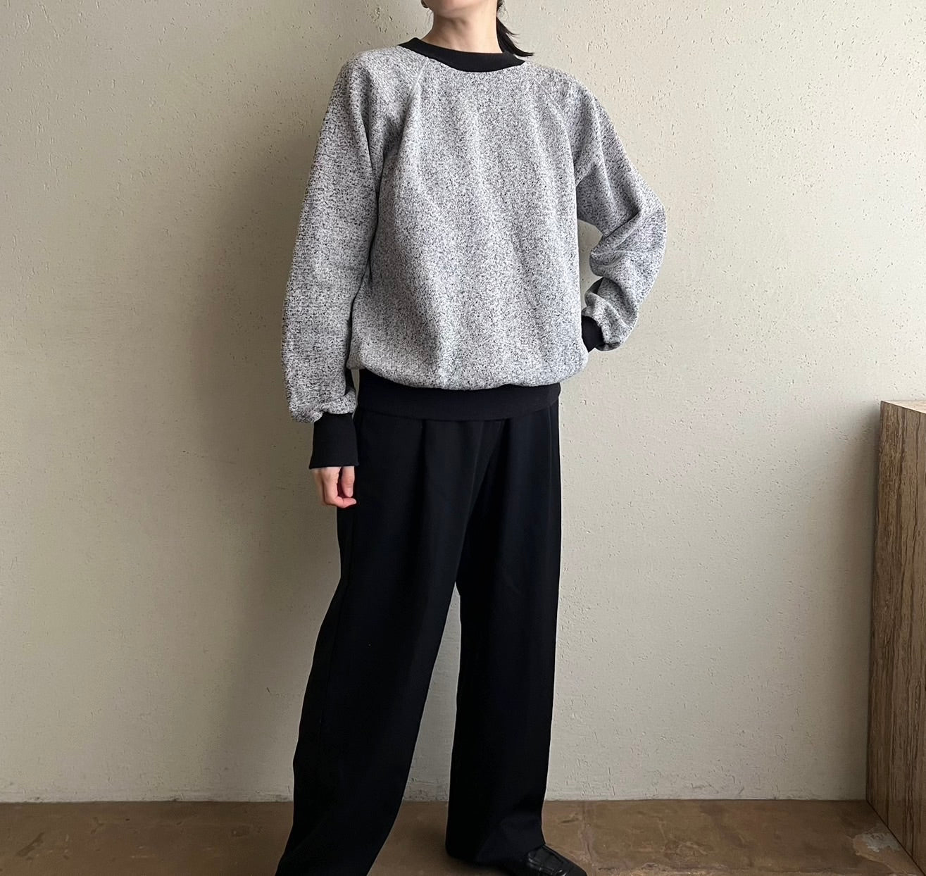 90s Mix Sweater Made in USA