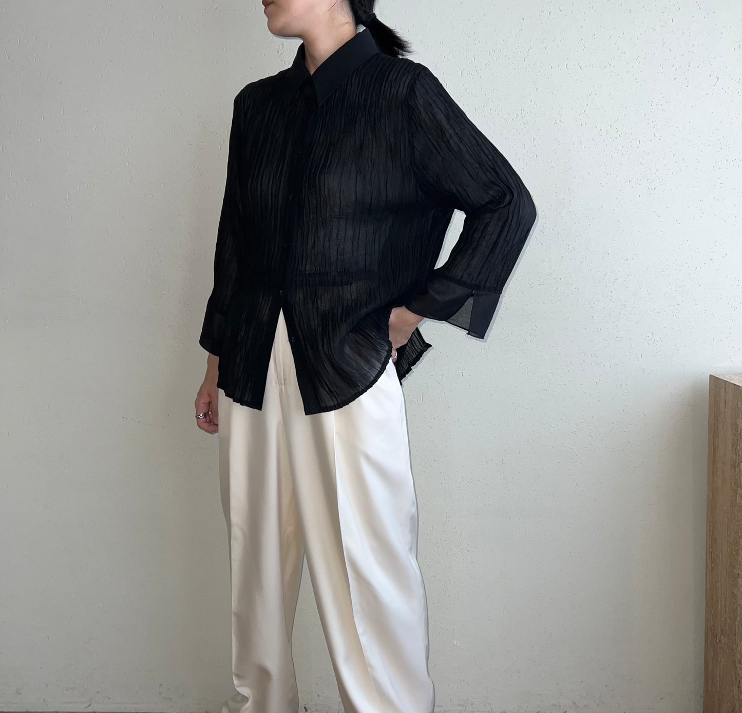 90s EURO Sheer Shirt