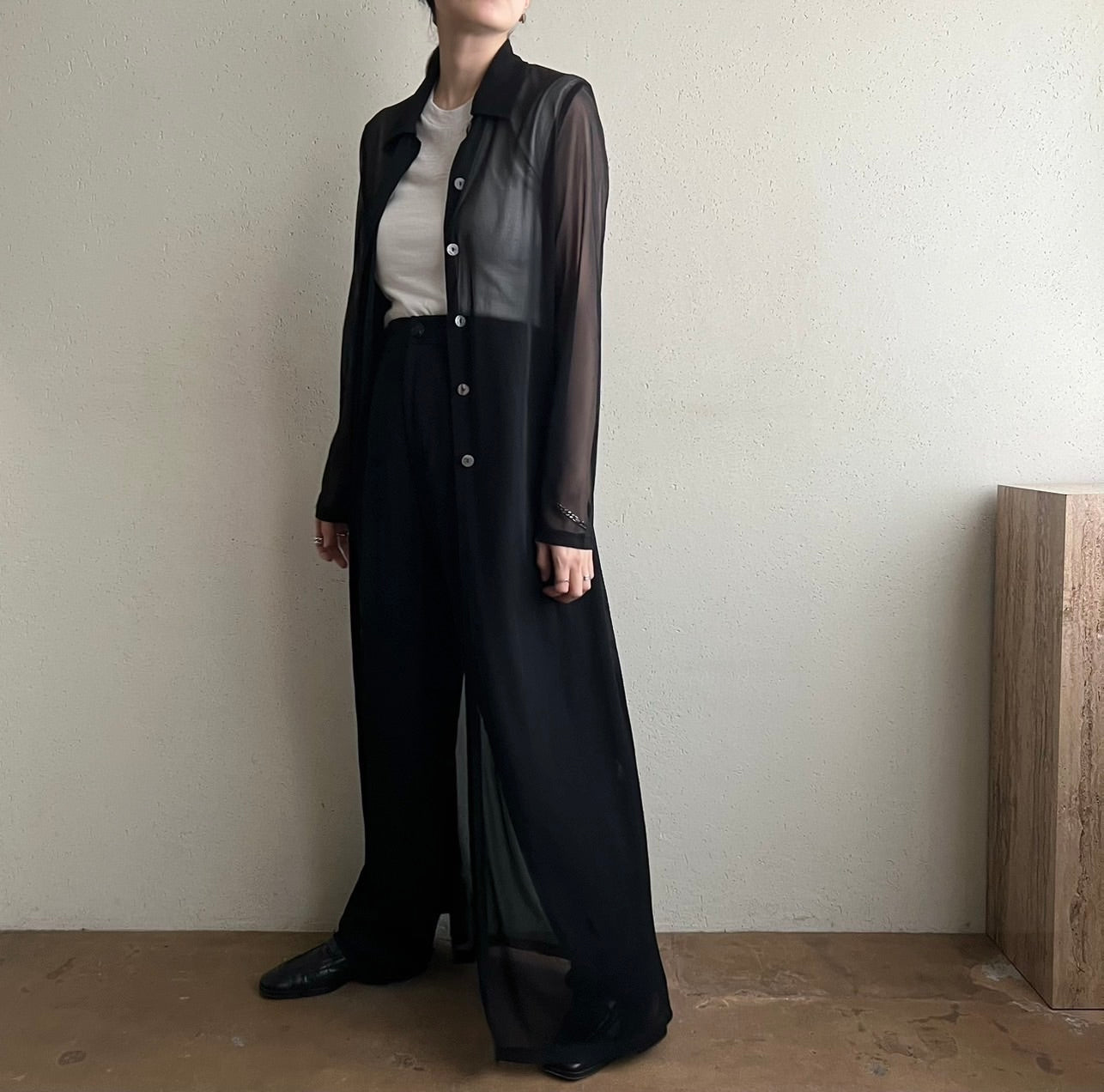 90s Sheer Long Dress
