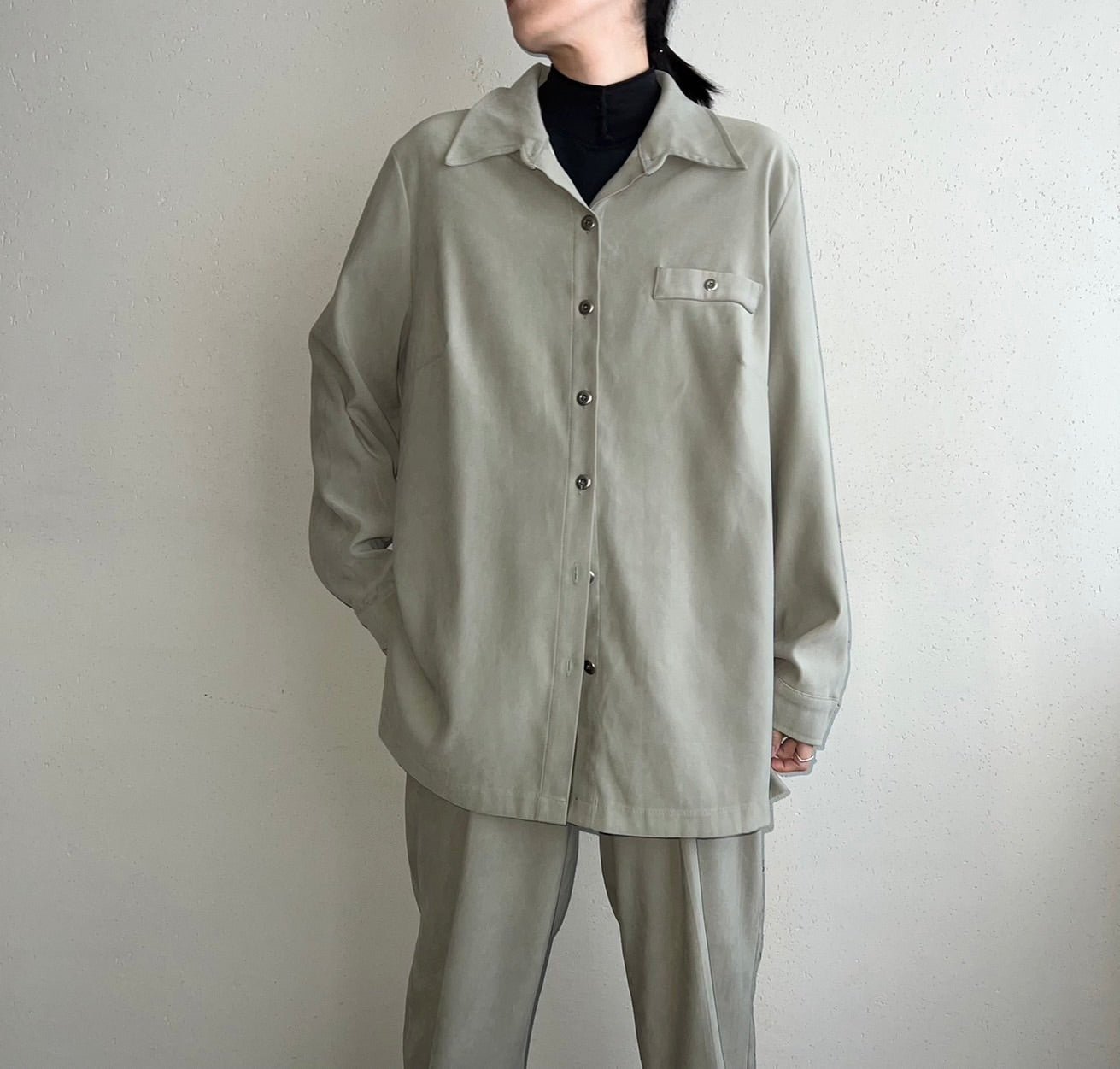 90s Light Green Two-Piece