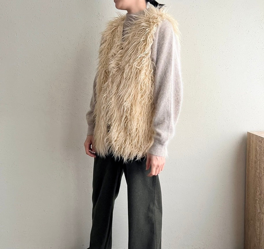 90s Fur Vest