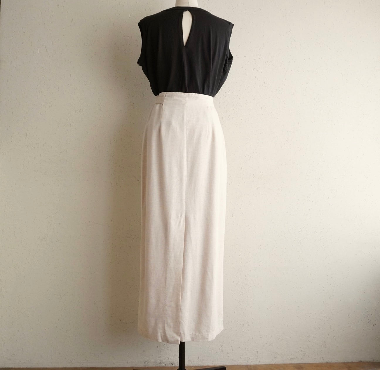 90s Button Design Skirt
