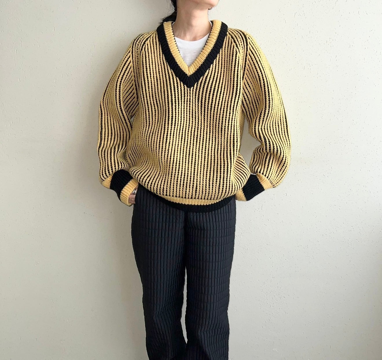 80s V-Neck Knit