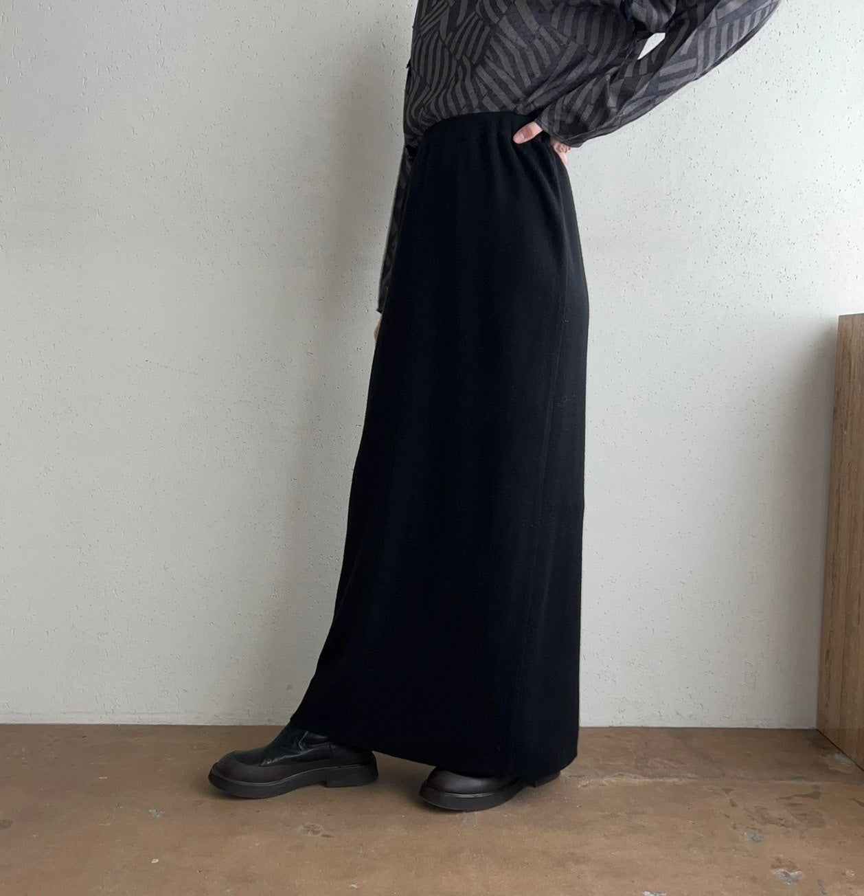 90s Knit Maxi Skirt