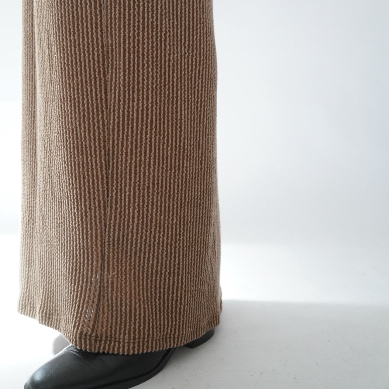 90s Ribbed Maxi Skirt