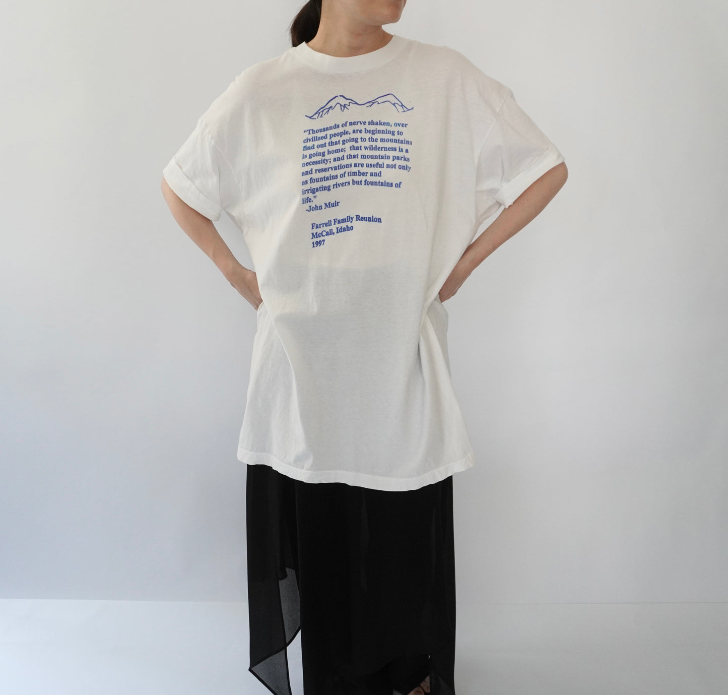 90s Printed T-shirt Made in USA
