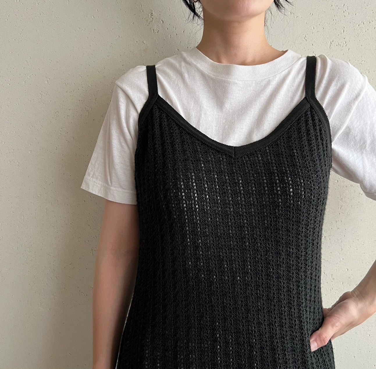 90s EURO Crochet Dress