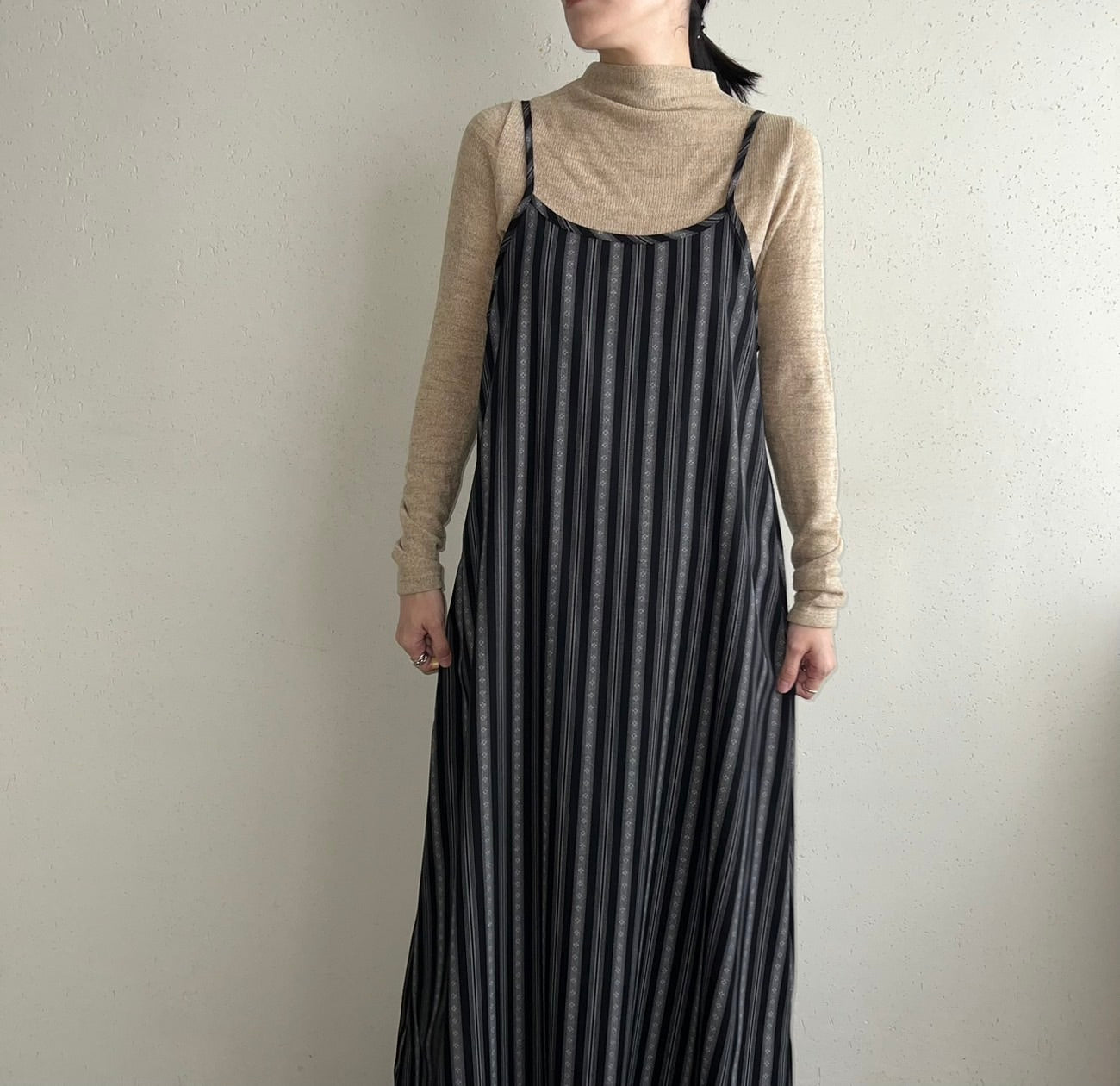 90s Striped Dress Made in USA
