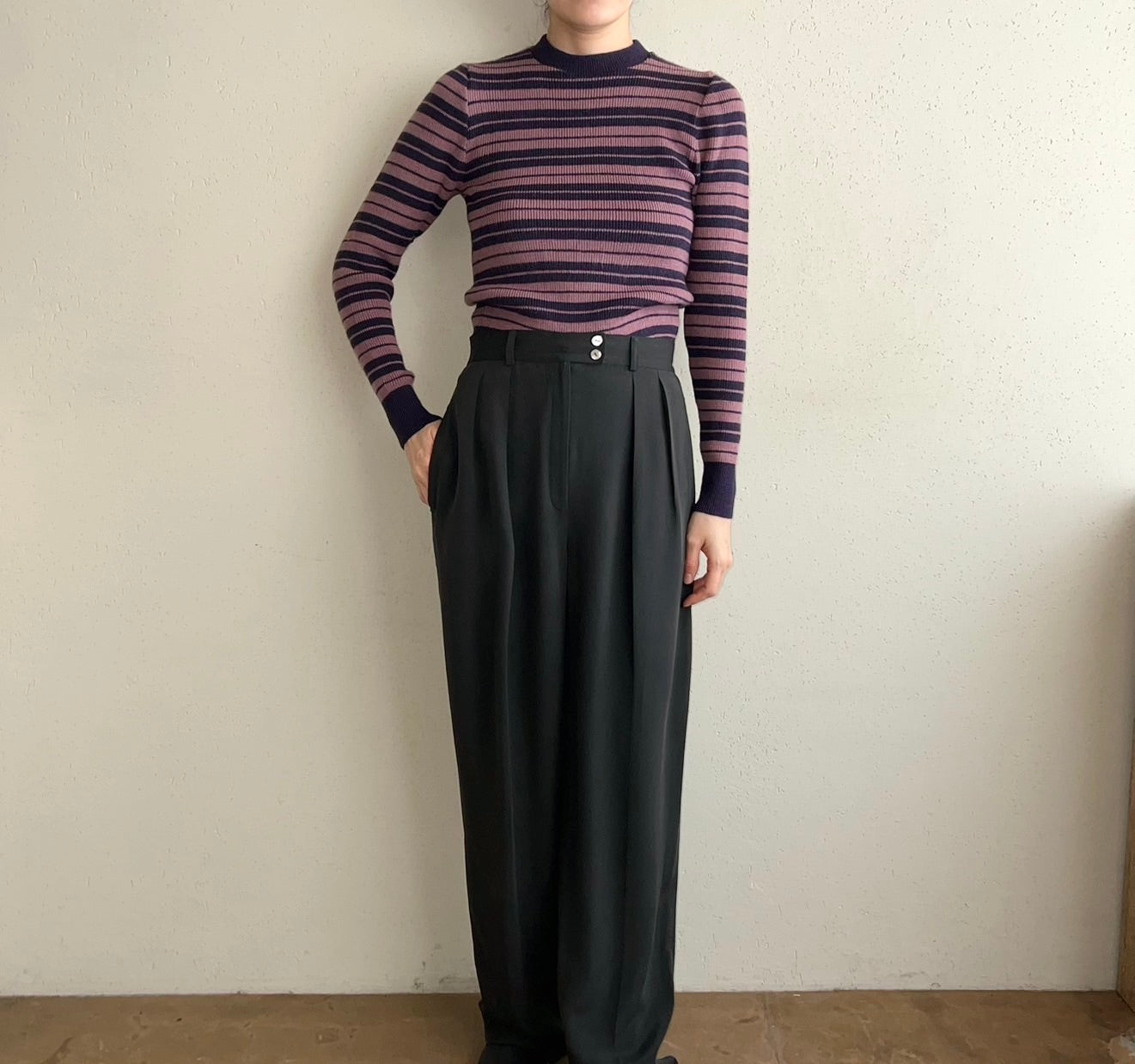 80s Striped Top