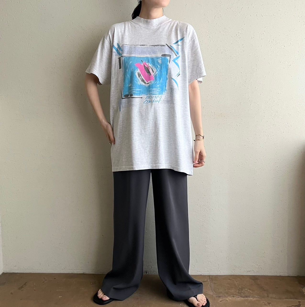90s Printed T-shirt Made in USA