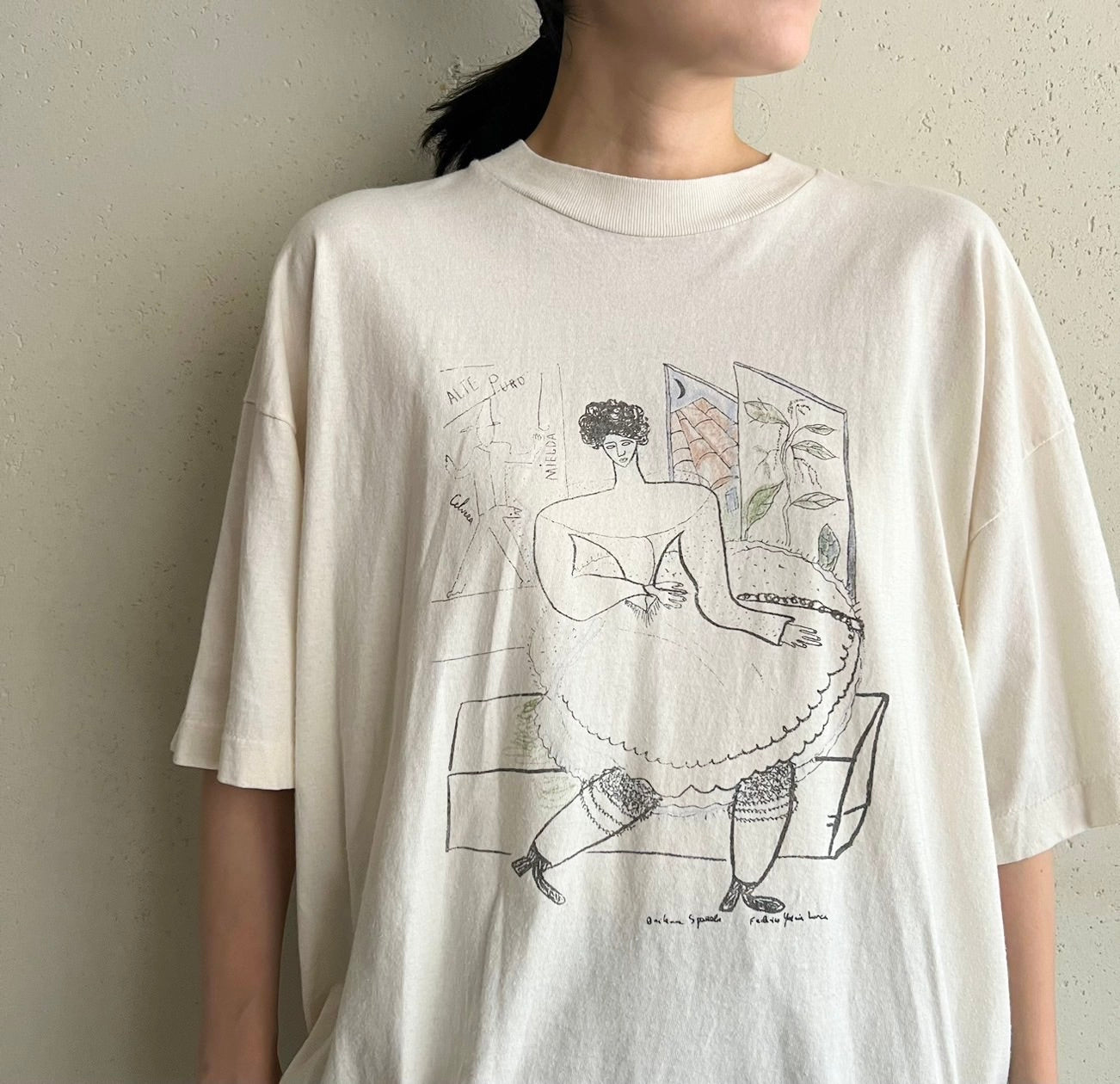 90s Printed T-shirt Made in USA
