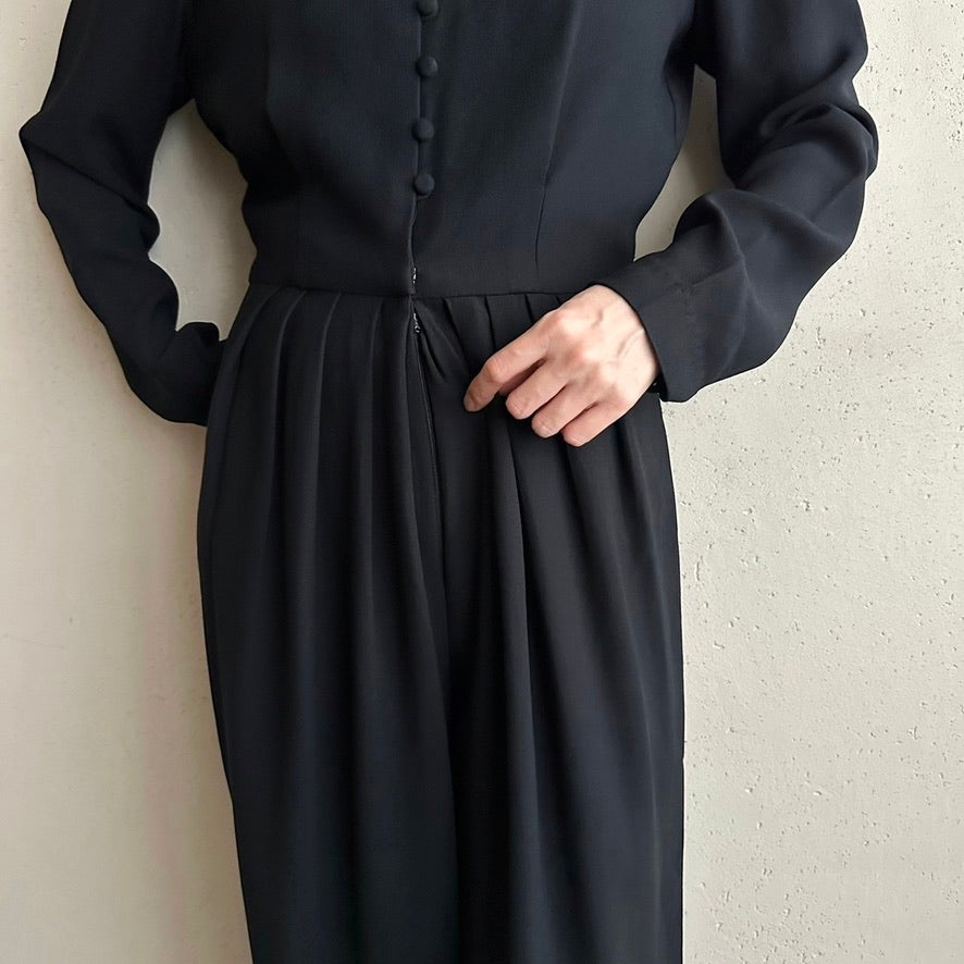 90s Black Jumpsuit
