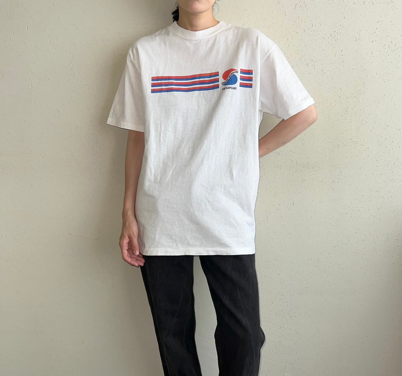 80s Printed T-shirt Made in USA