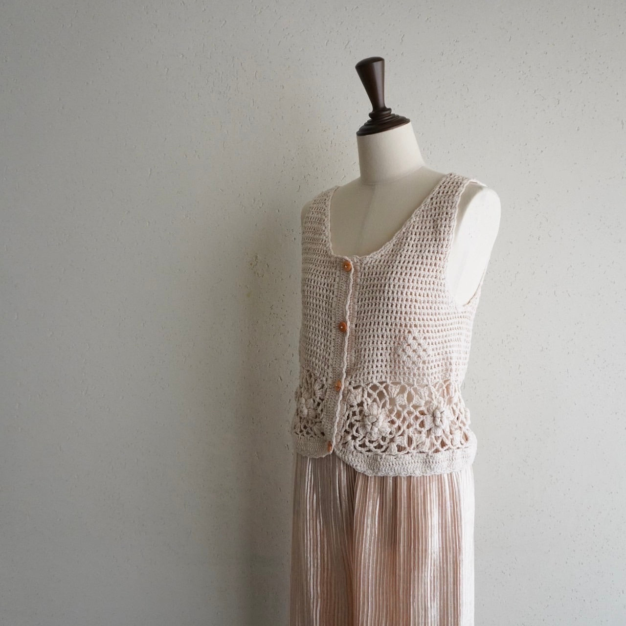 90s EURO Crochet Top