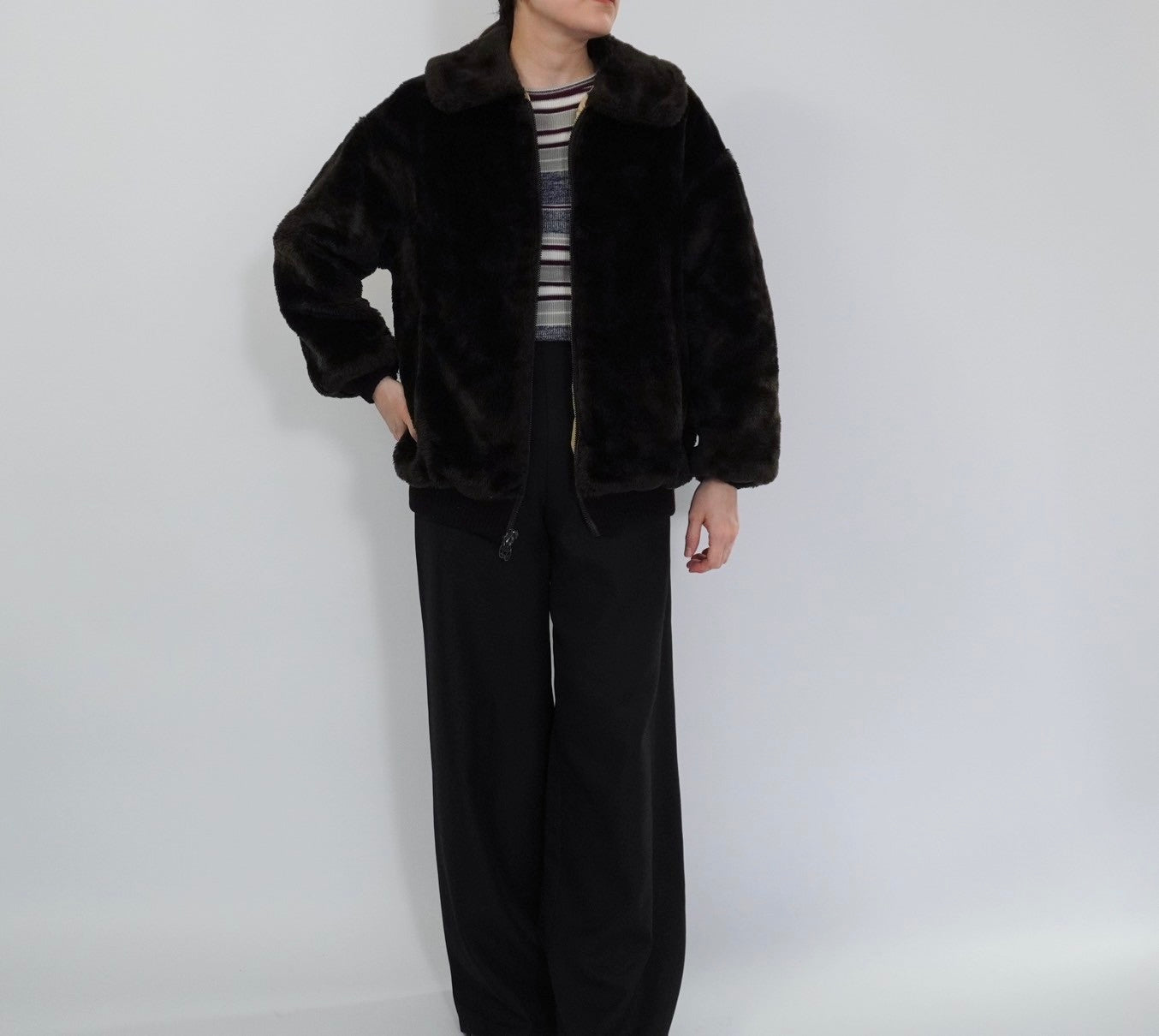 70s Fur Reversible Jacket