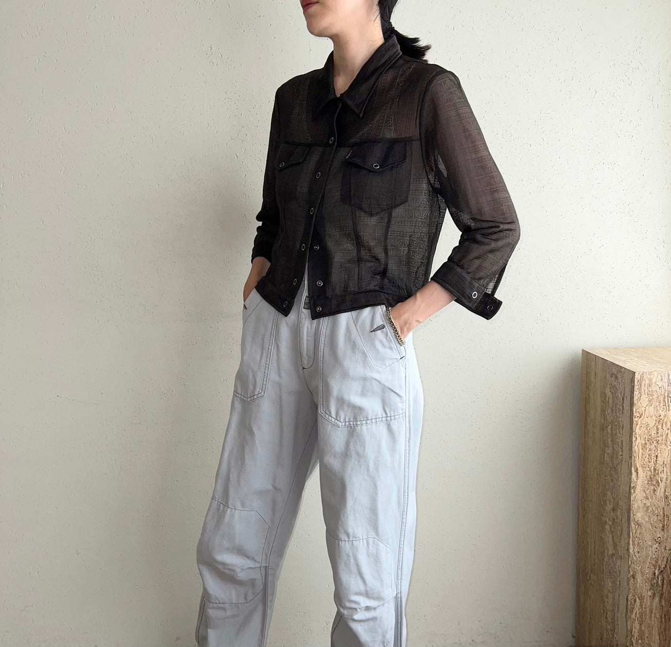 90s Sheer Shirt