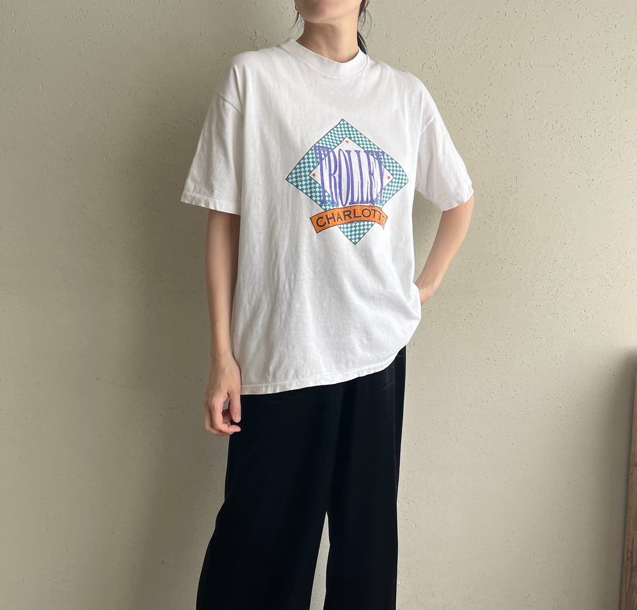 80s Printed T-shirt Made in USA