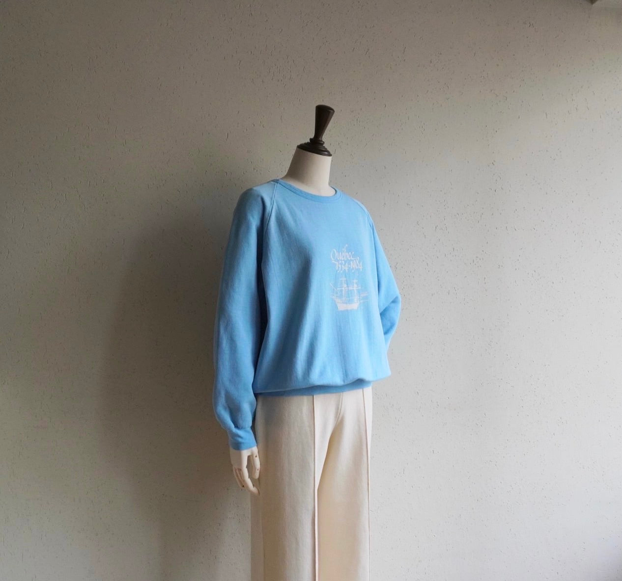80s Printed Sweater Made in Canada