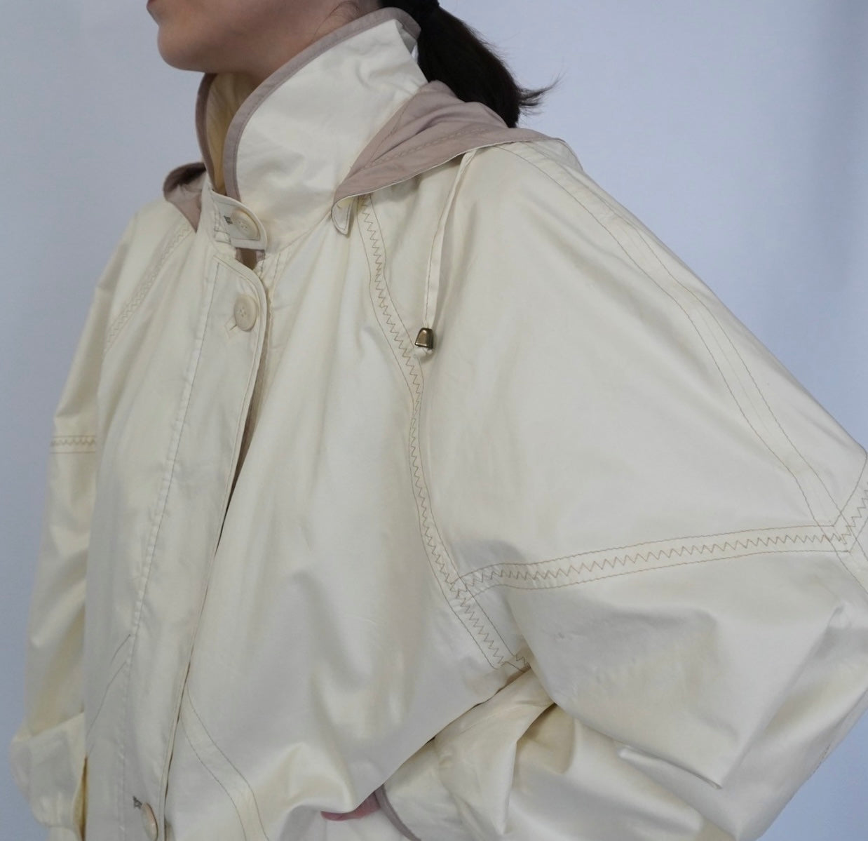 90s EURO Ivory Light Jacket