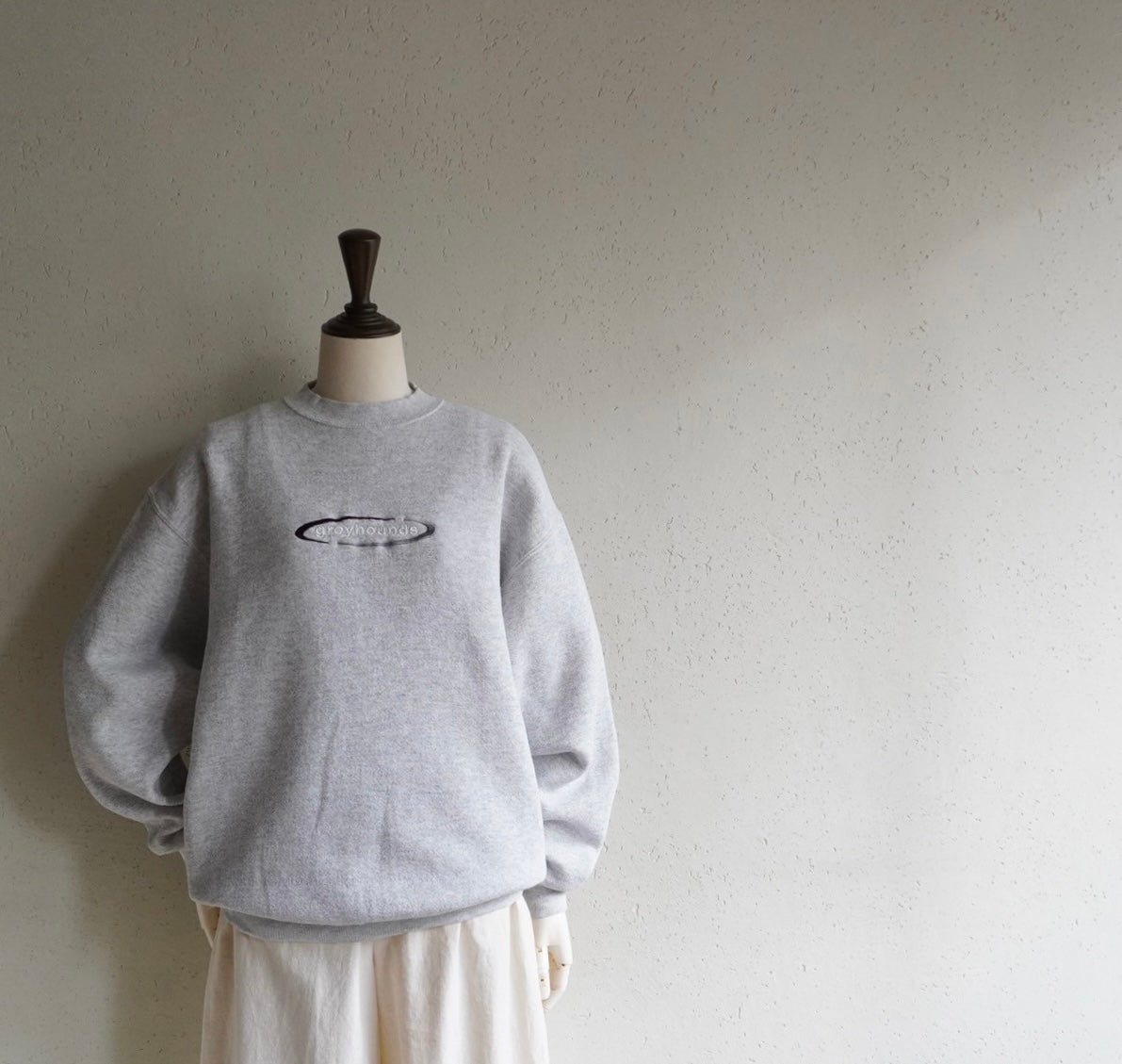 90s Embroidery Logo Sweater