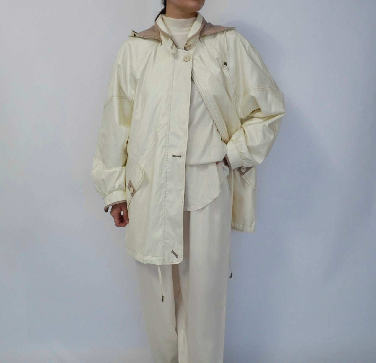 90s EURO Ivory Light Jacket