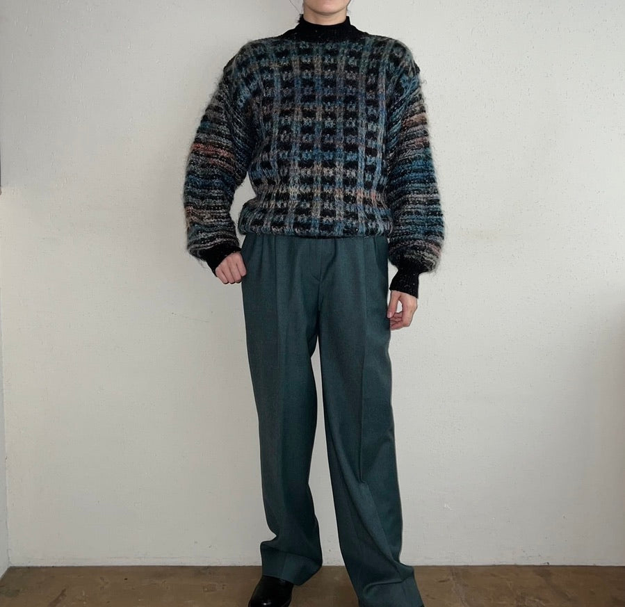 80s Mohair Mix Knit Made in Italy
