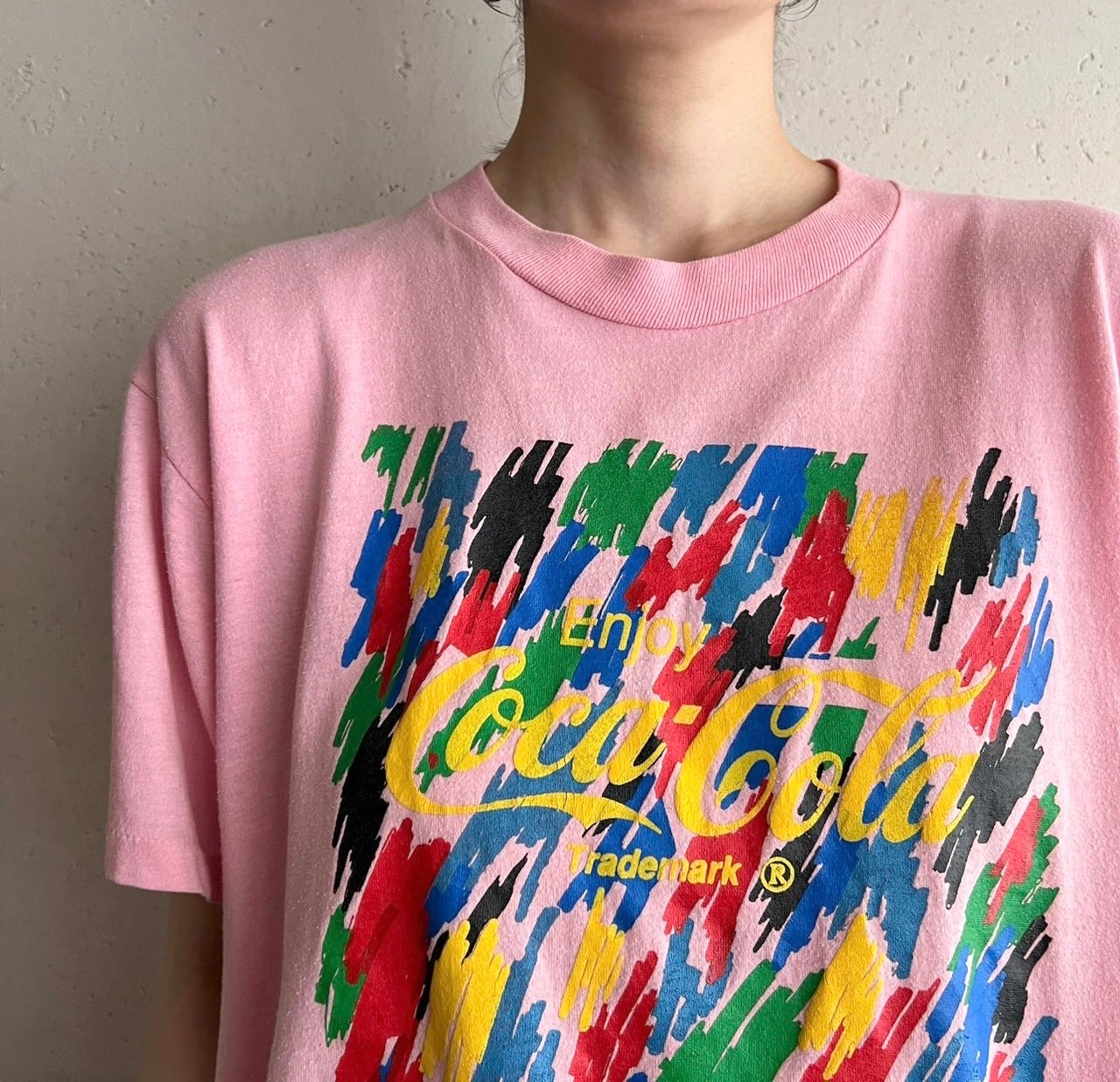 90s "Coca-Cola" Printed T-shirt Made in USA