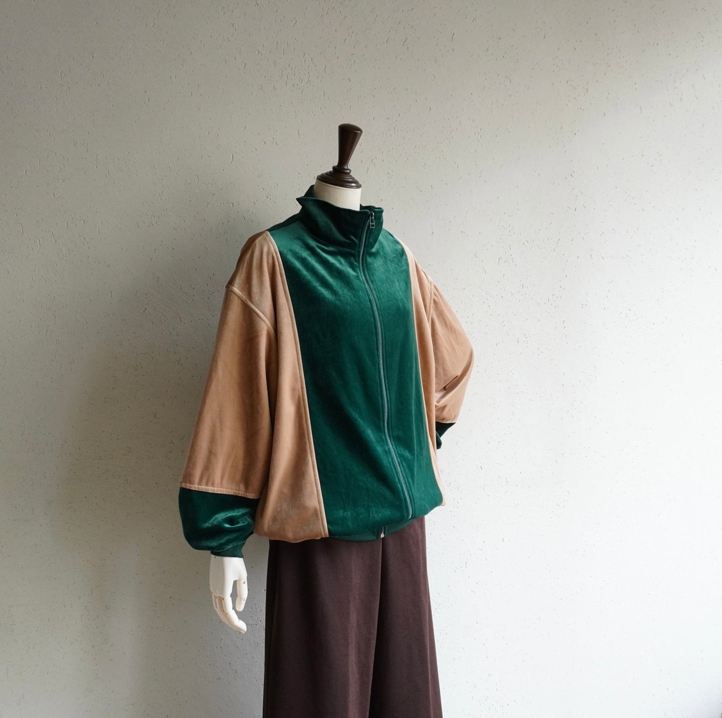 90s Velour Jacket Made in USA