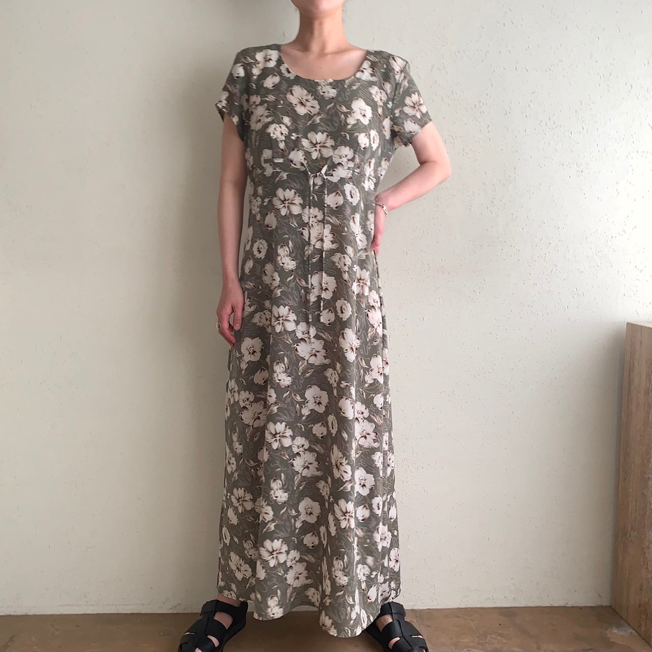 90s Printed Dress