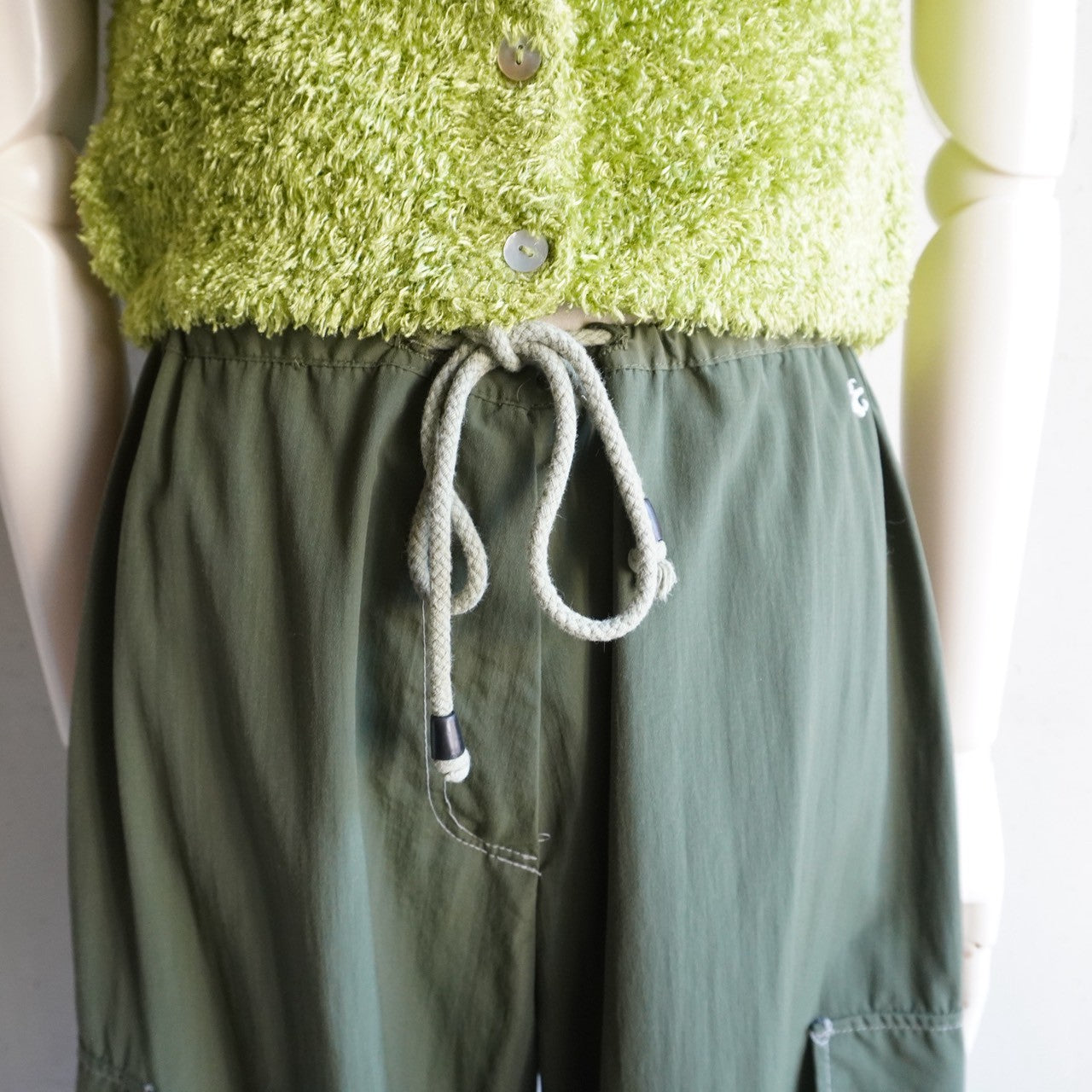 90s Nylon Design Pants