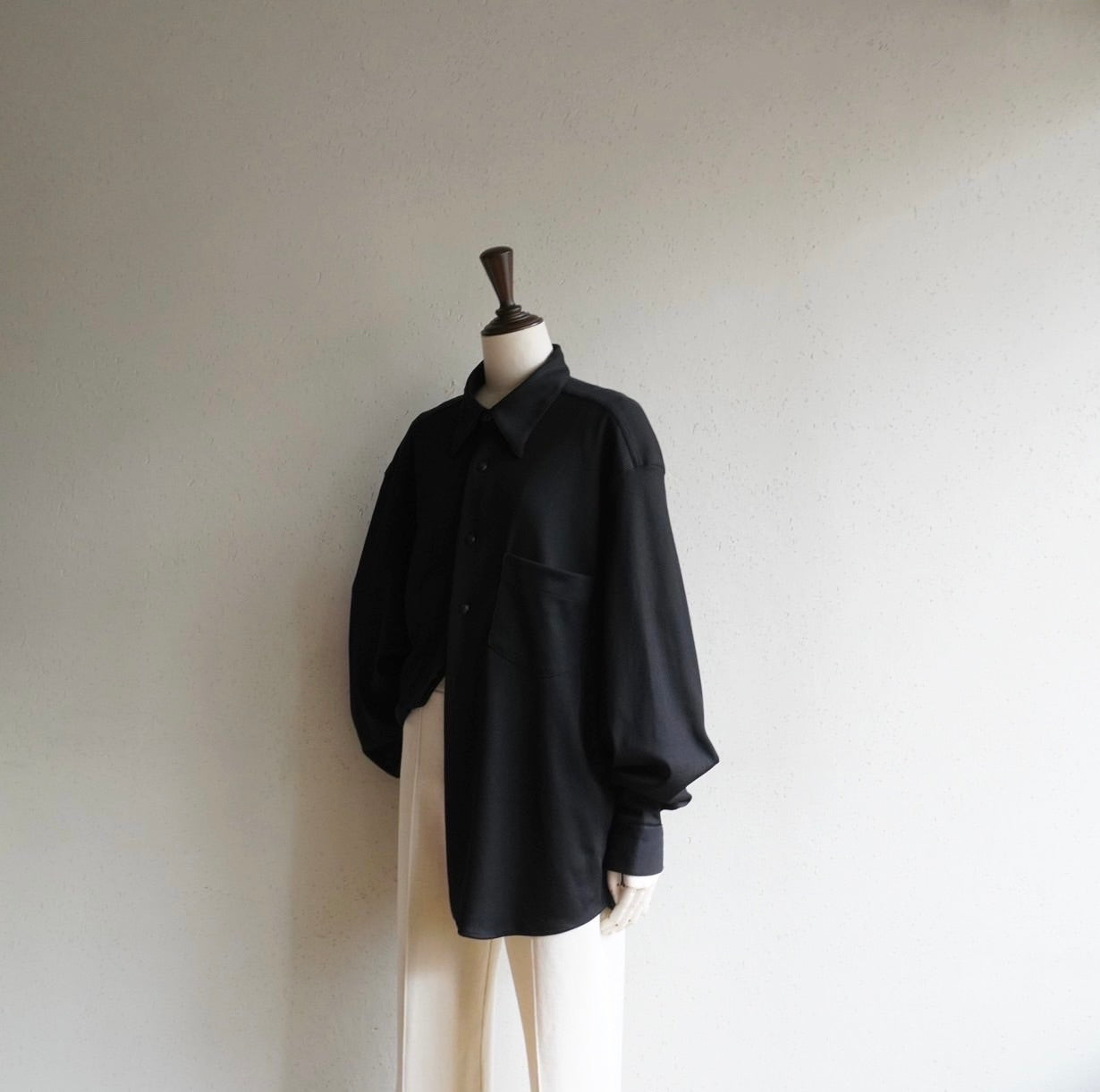90s Black Shirt Made in Italy
