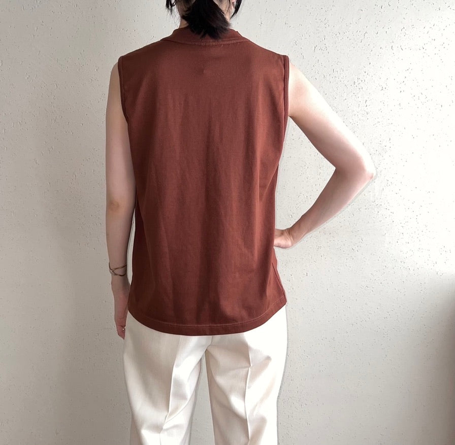 90s Sleeveless Top Made in USA