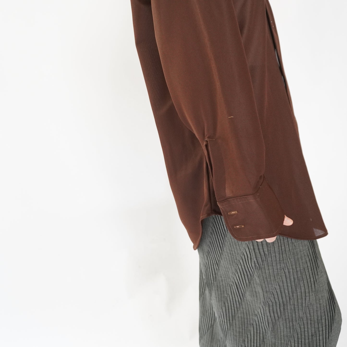 70s Brown Shirt