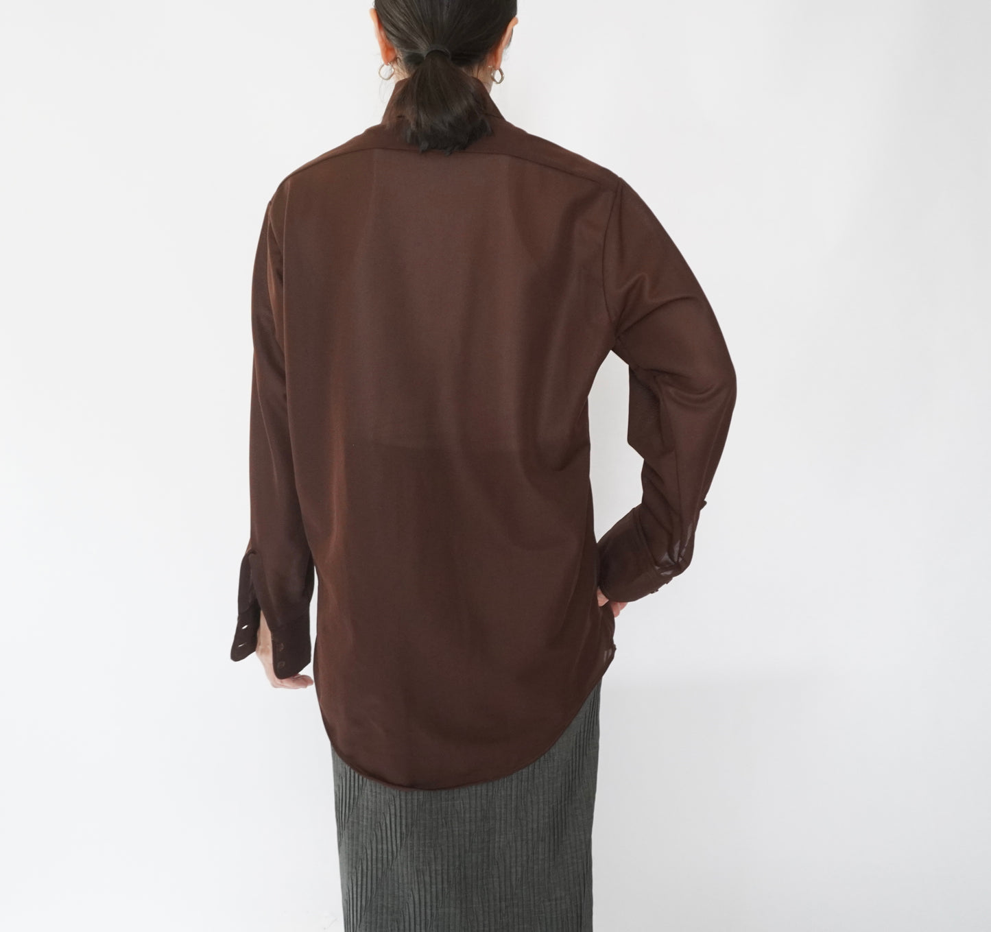70s Brown Shirt