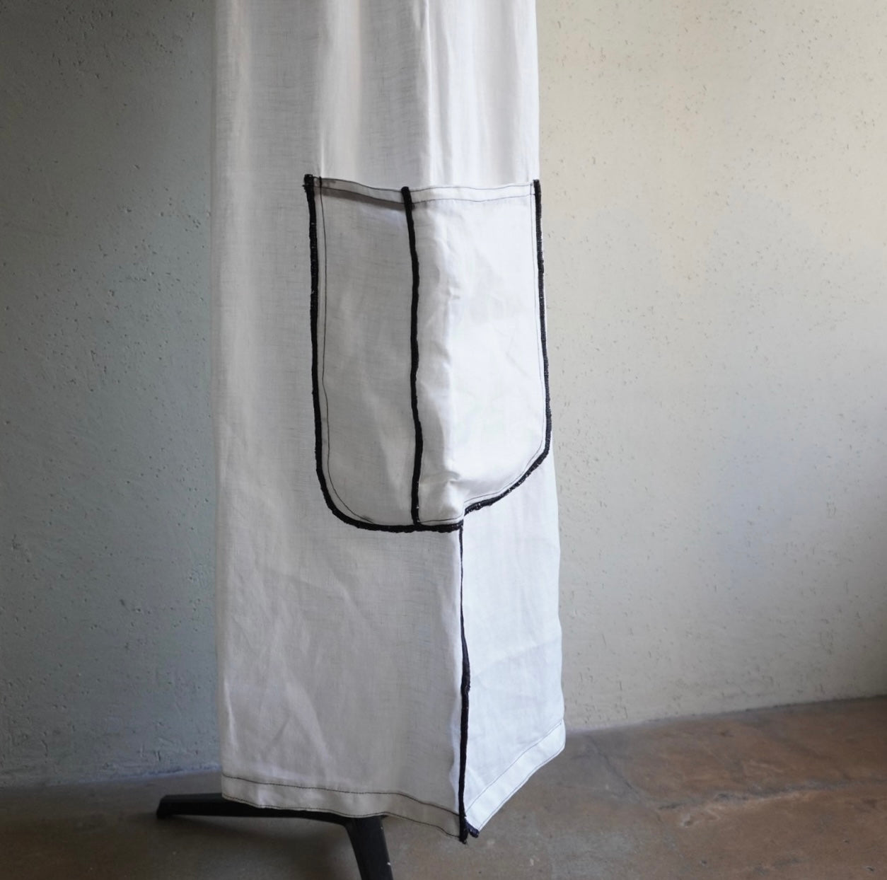 90s Linen Wide Pants