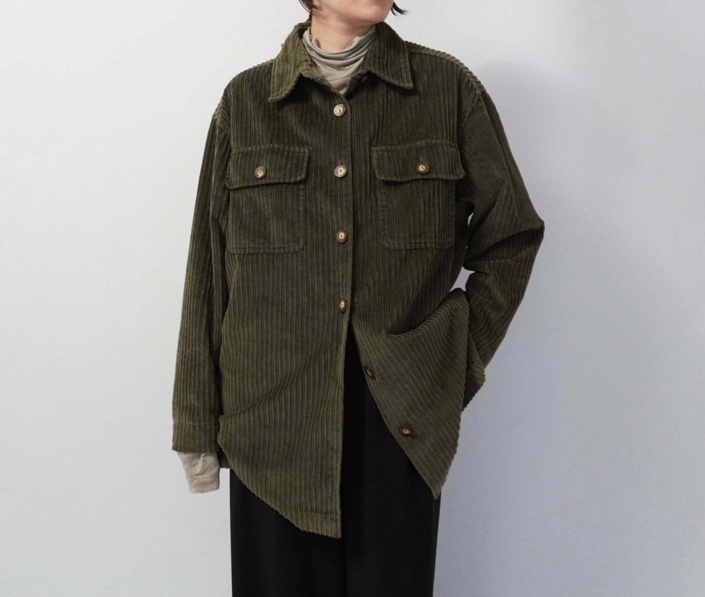 90s Corduroy Shirt, Jacket