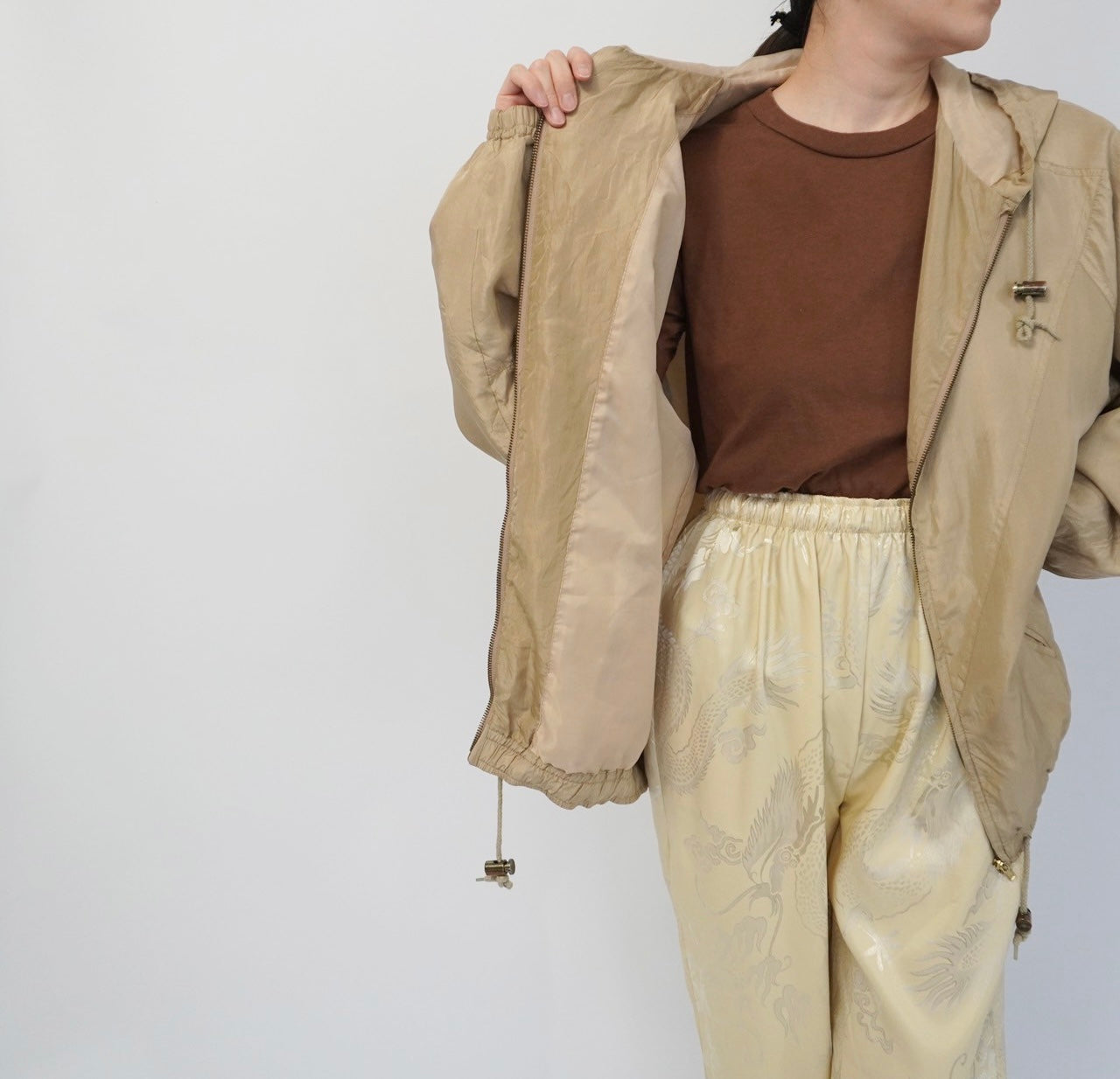 90s Silk Light Jacket