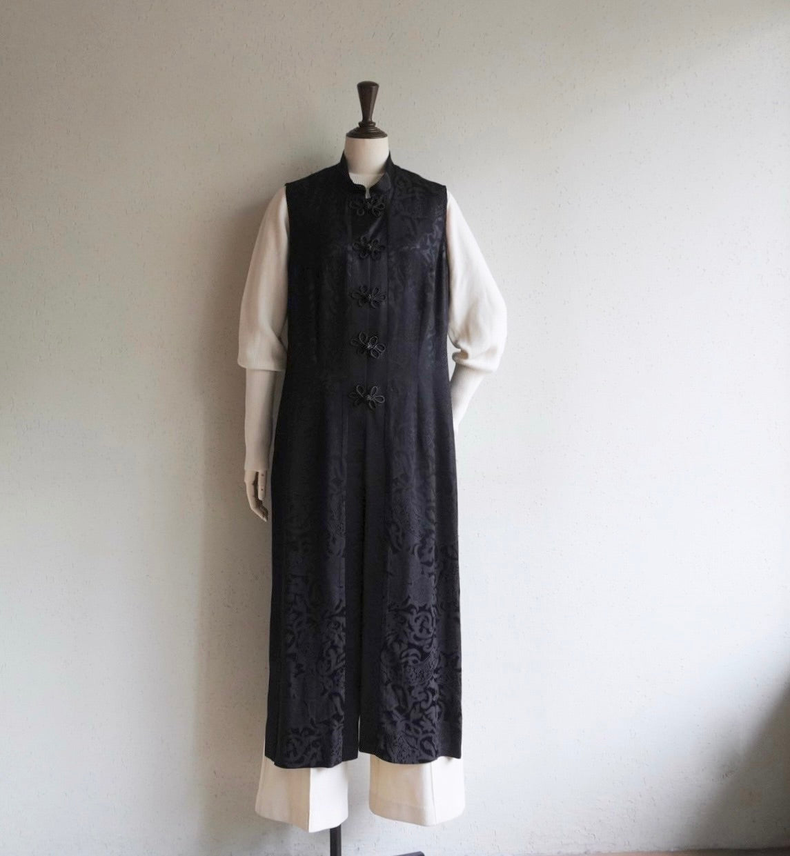 90s Asian Design Maxi Dress