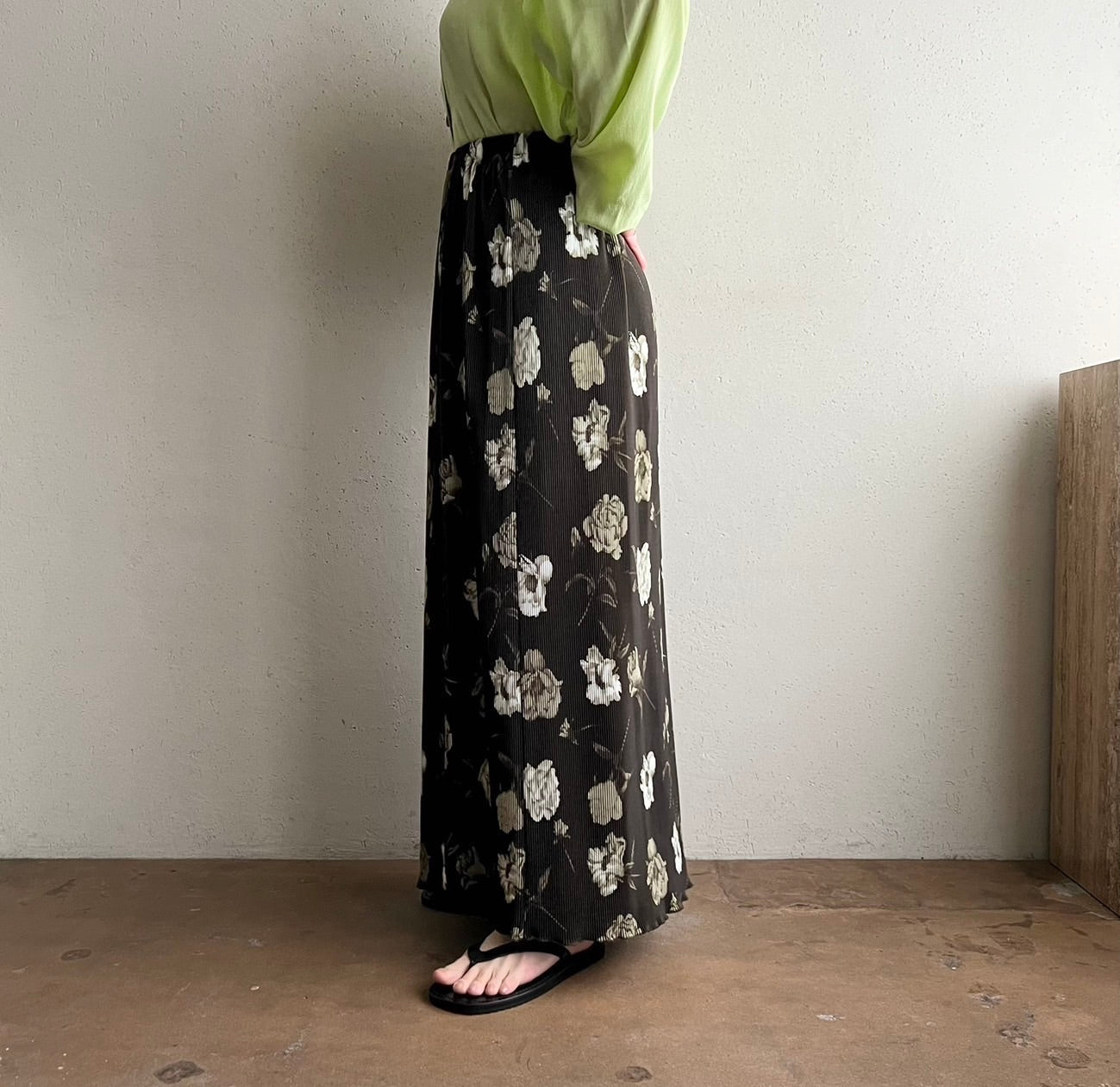 90s Pleated Skirt Made in USA