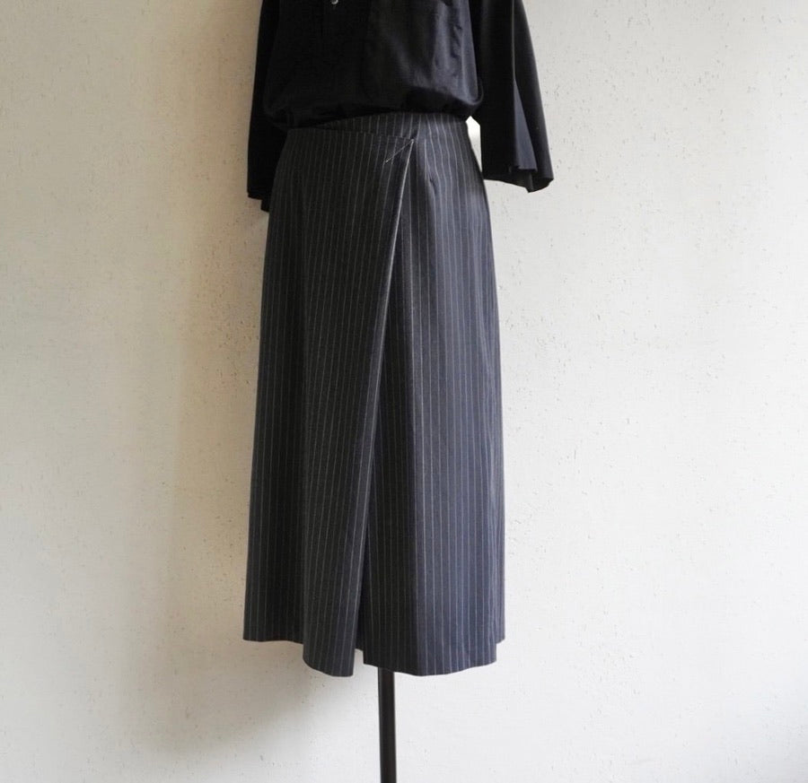 90s Striped Skirt Made in USA