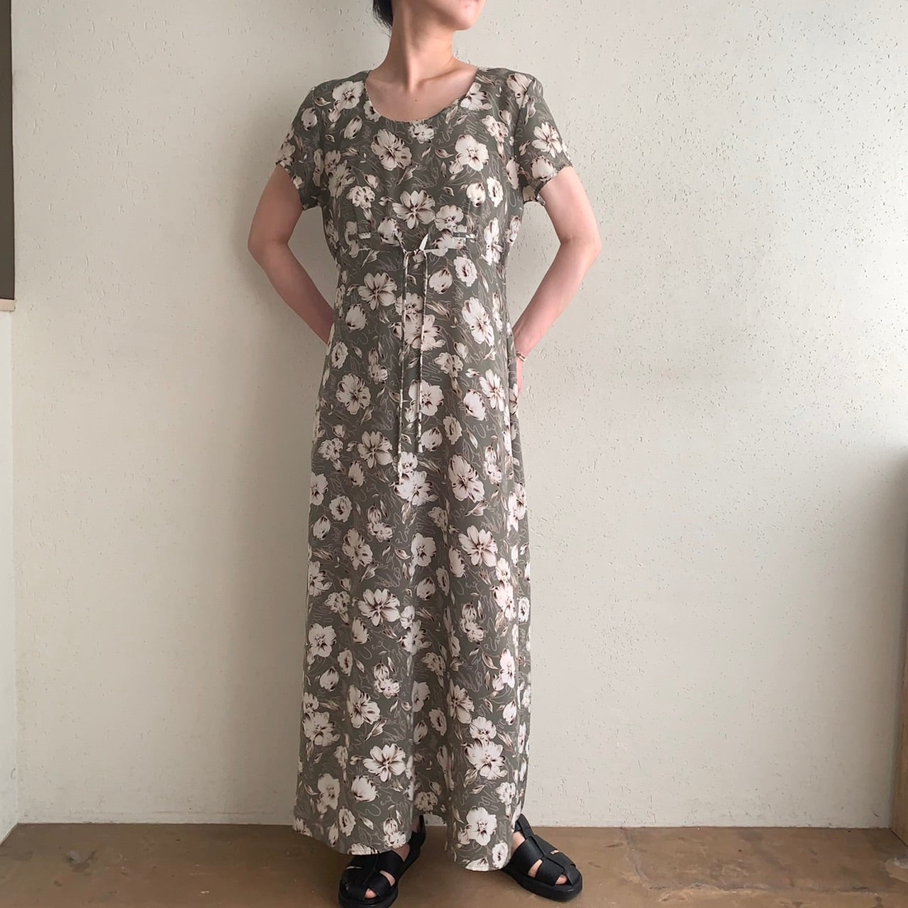 90s Printed Dress