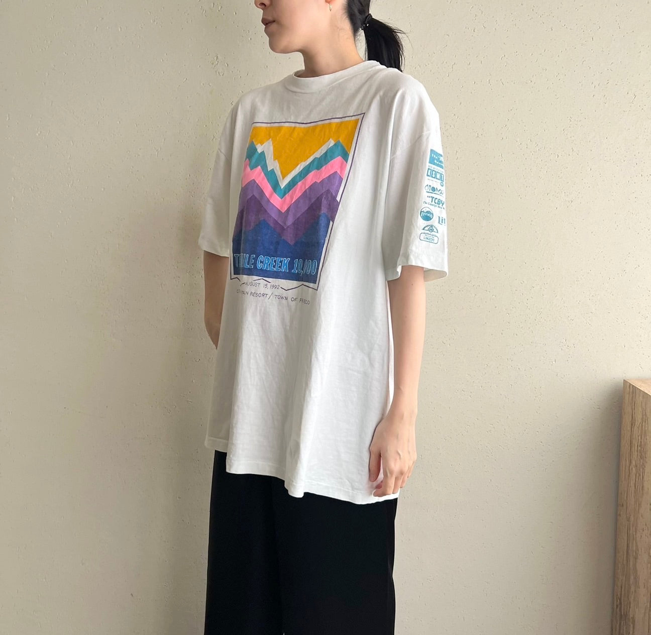 90s Printed T-shirt Made in USA