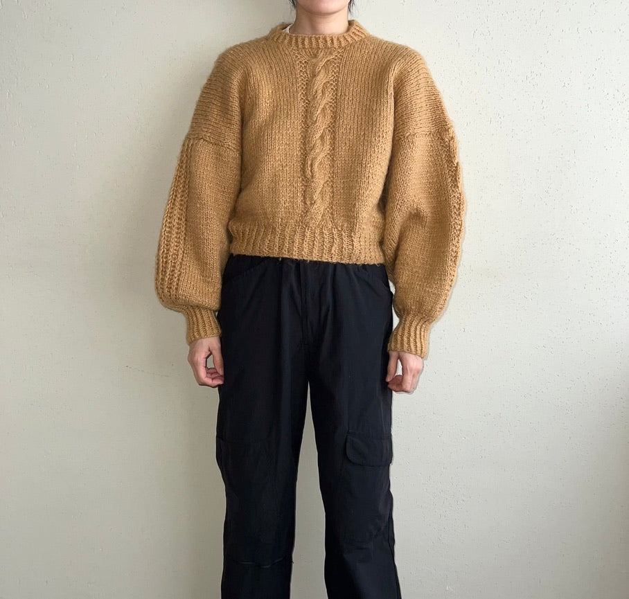 80s Cropped Knit