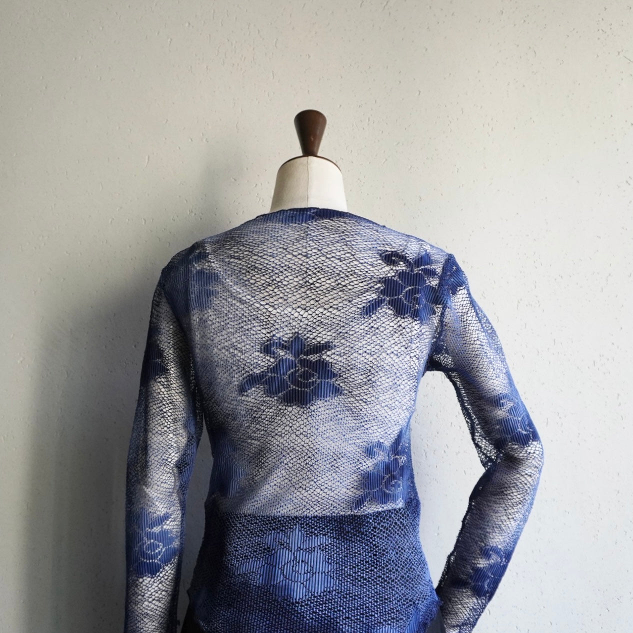 Mesh Blue Top