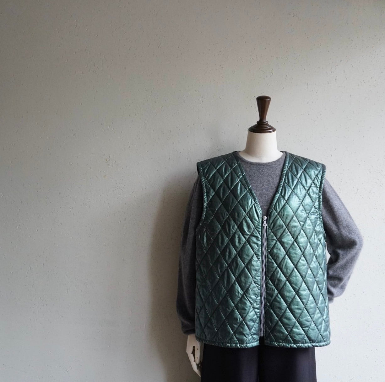 90s EURO Quilted Vest