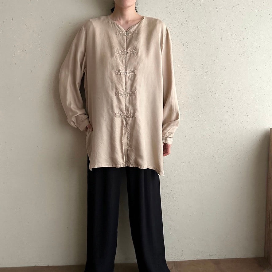 90s Silk Blouse