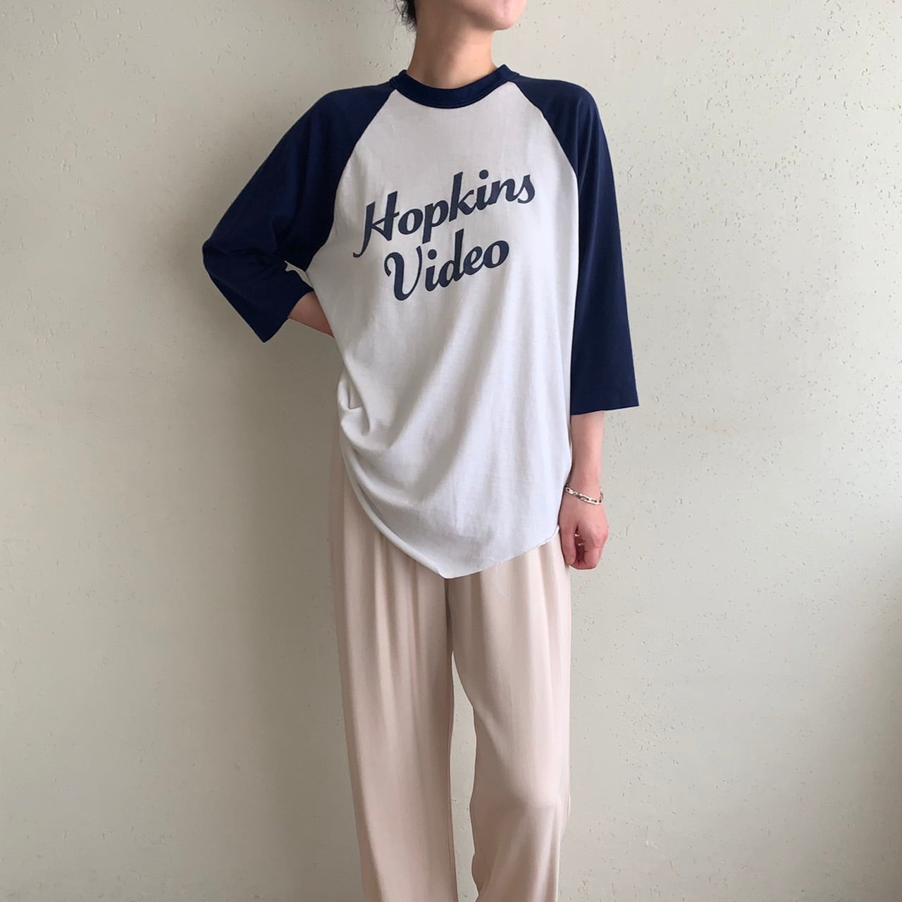 80s Raglan Sleeve T-shirt Made in USA