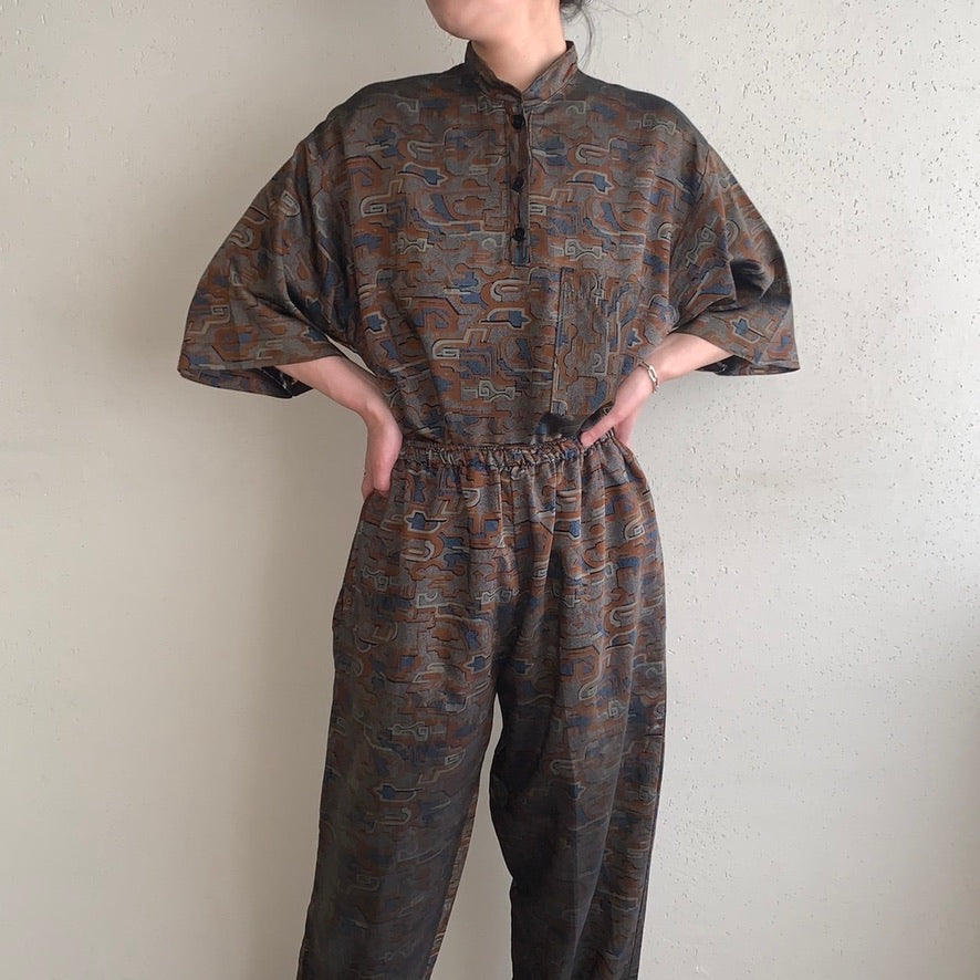90s Printed Two-Piece