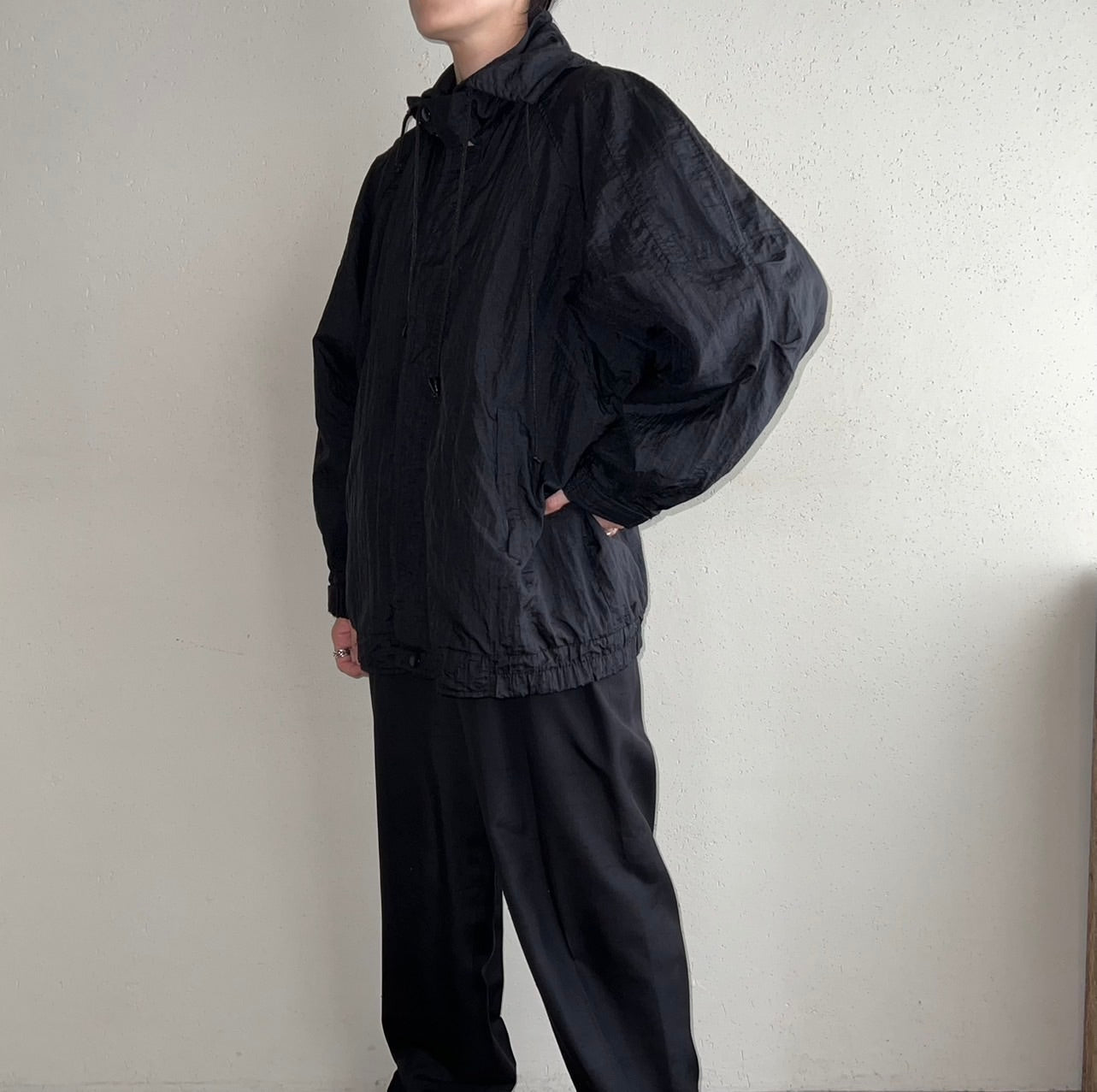 90s Hooded light jacket